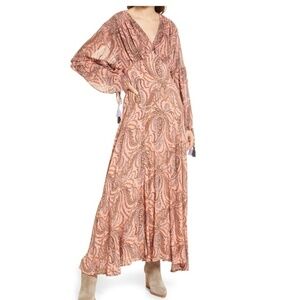 Free People  -‎ Mirage Long Sleeve Maxi Dress